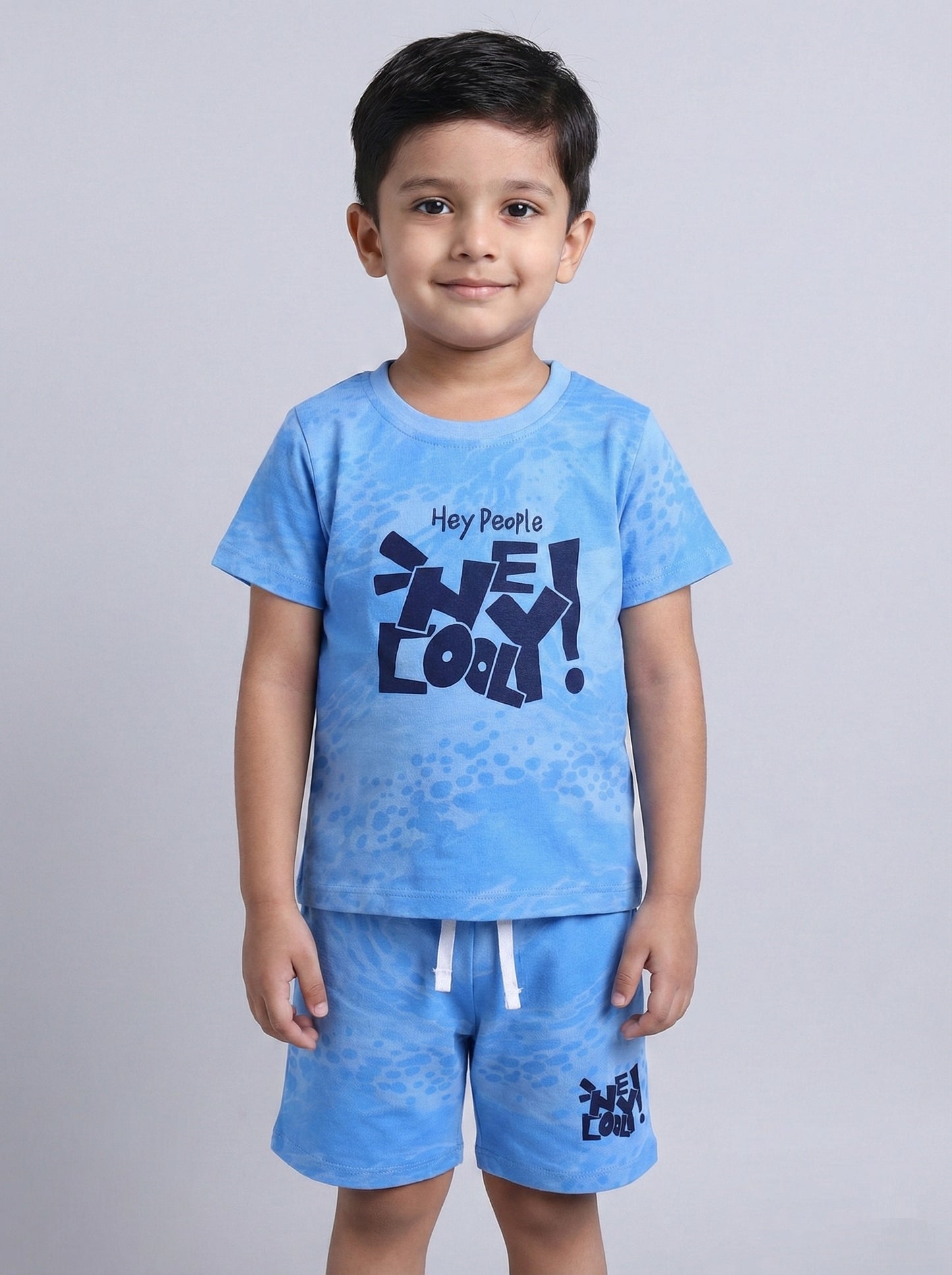 Hey Cool All Over Printed Pure Cotton Co-Ords Set