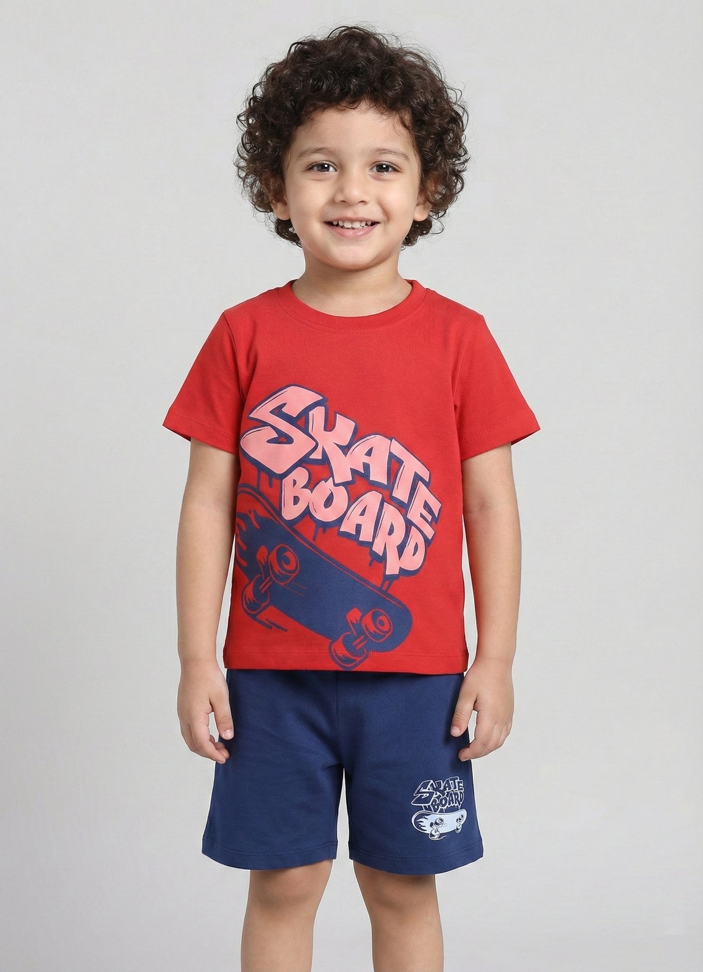 Skate Board Pure Cotton Co-Ords Set