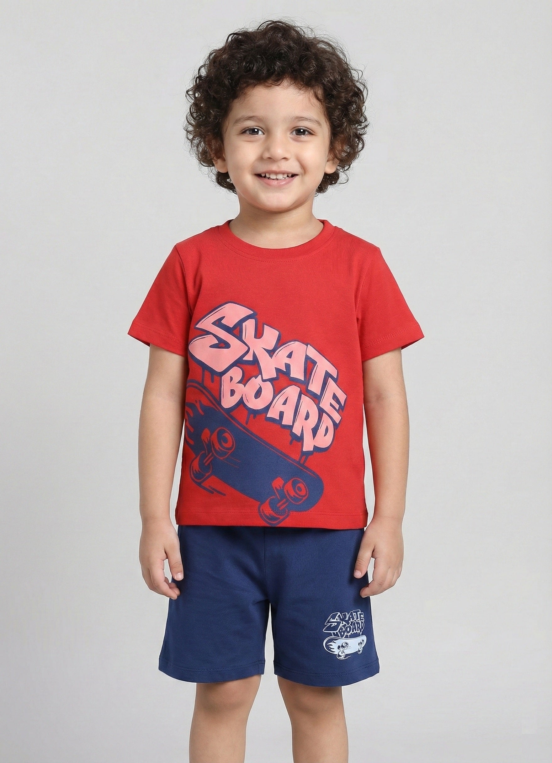 Skate Board Pure Cotton Co-Ords Set