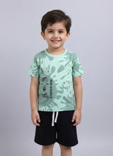 Spotted Themed Pure Cotton Co-Ords Set
