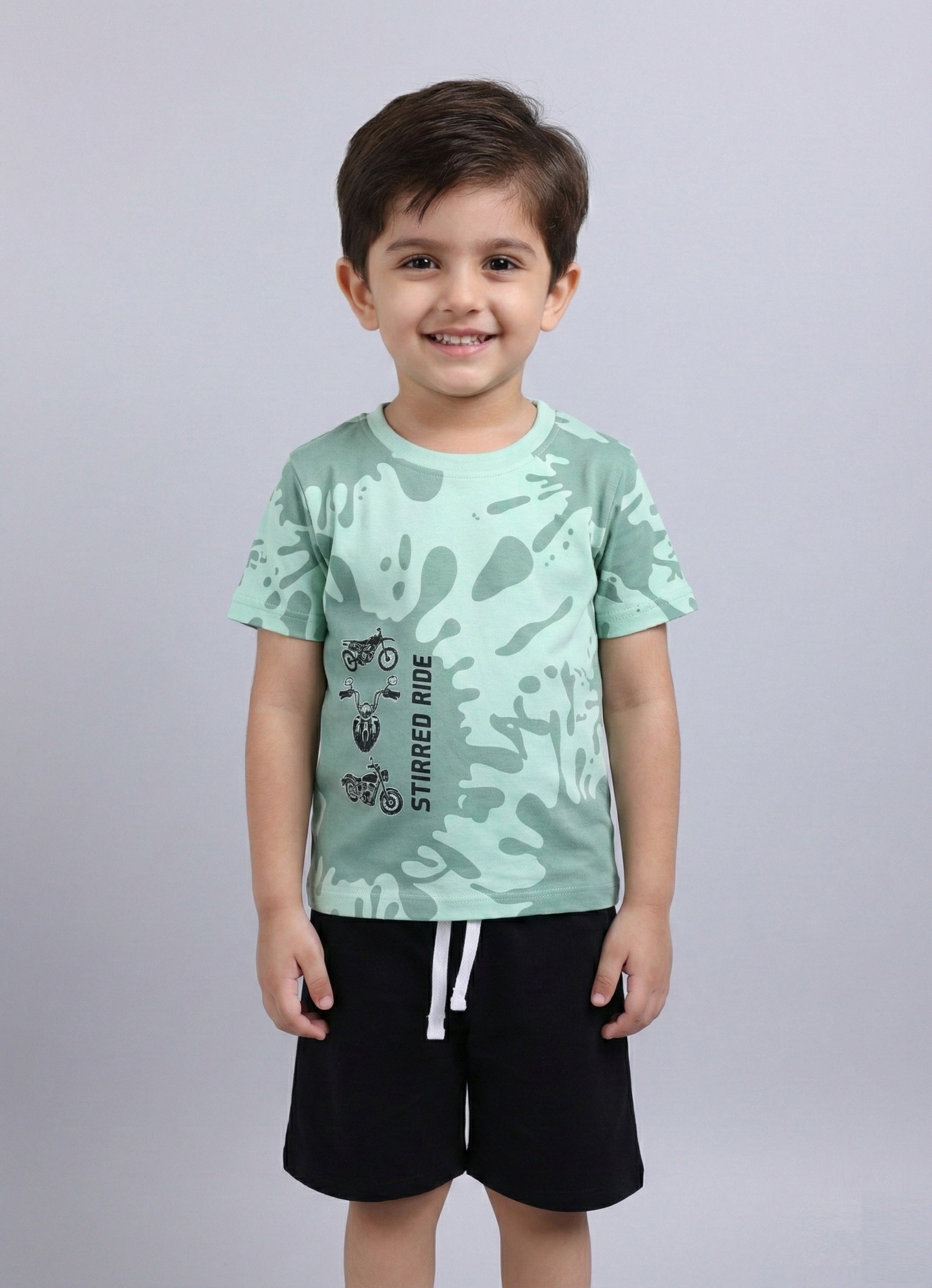 Spotted Themed Pure Cotton Co-Ords Set