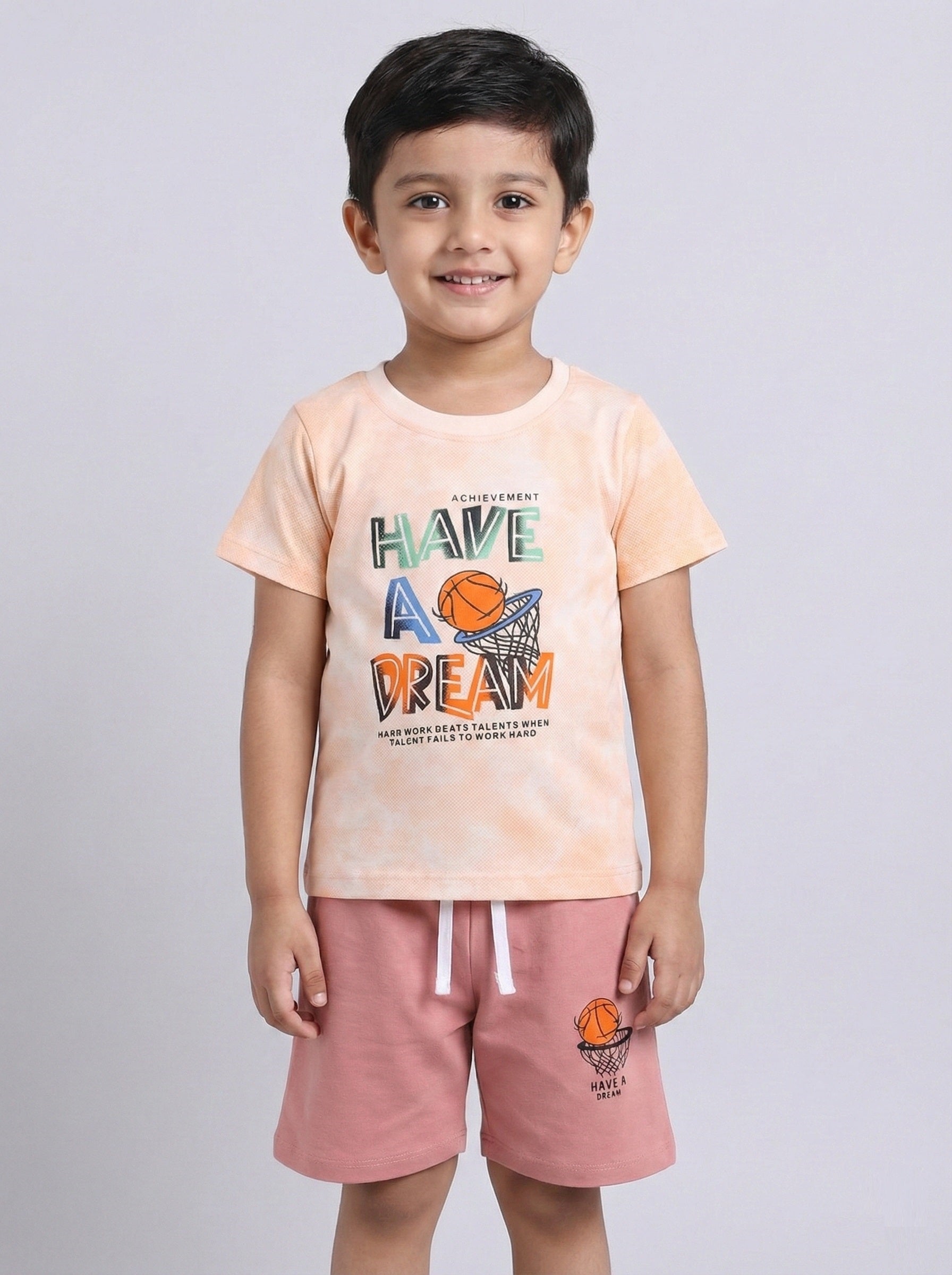 Typographical Pure Cotton Co-Ords Set