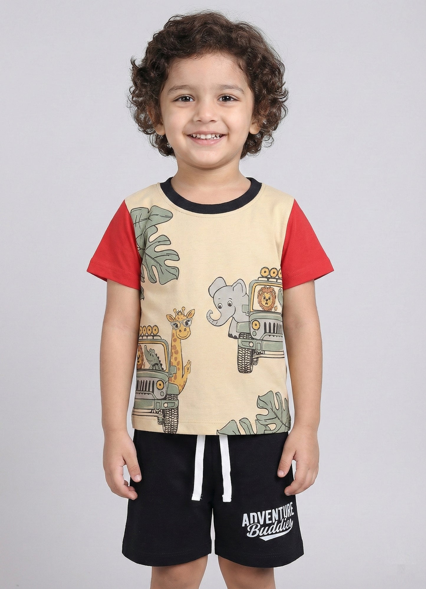 Jungle Safari Pure Cotton Co-Ords Set