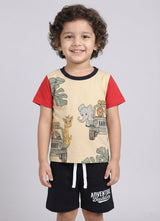 Jungle Safari Pure Cotton Co-Ords Set