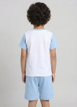 Relaxing Crocodile Pure Cotton Co-Ords Set