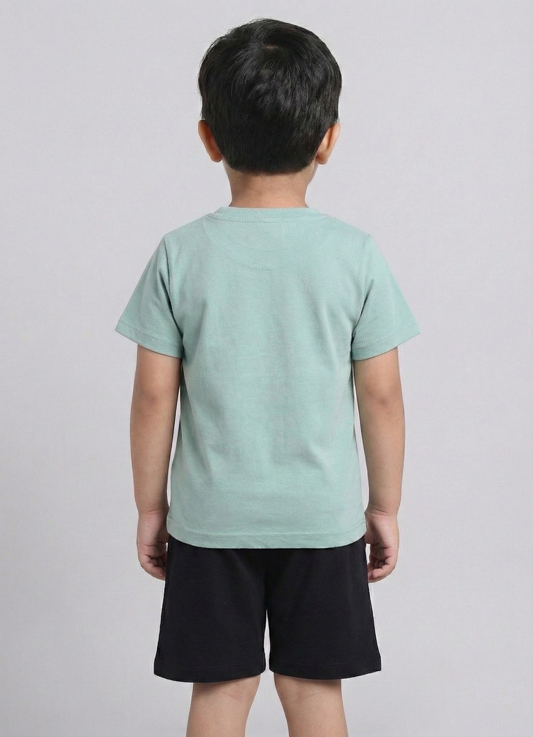 Text Printed Pure Cotton Co-Ords Set