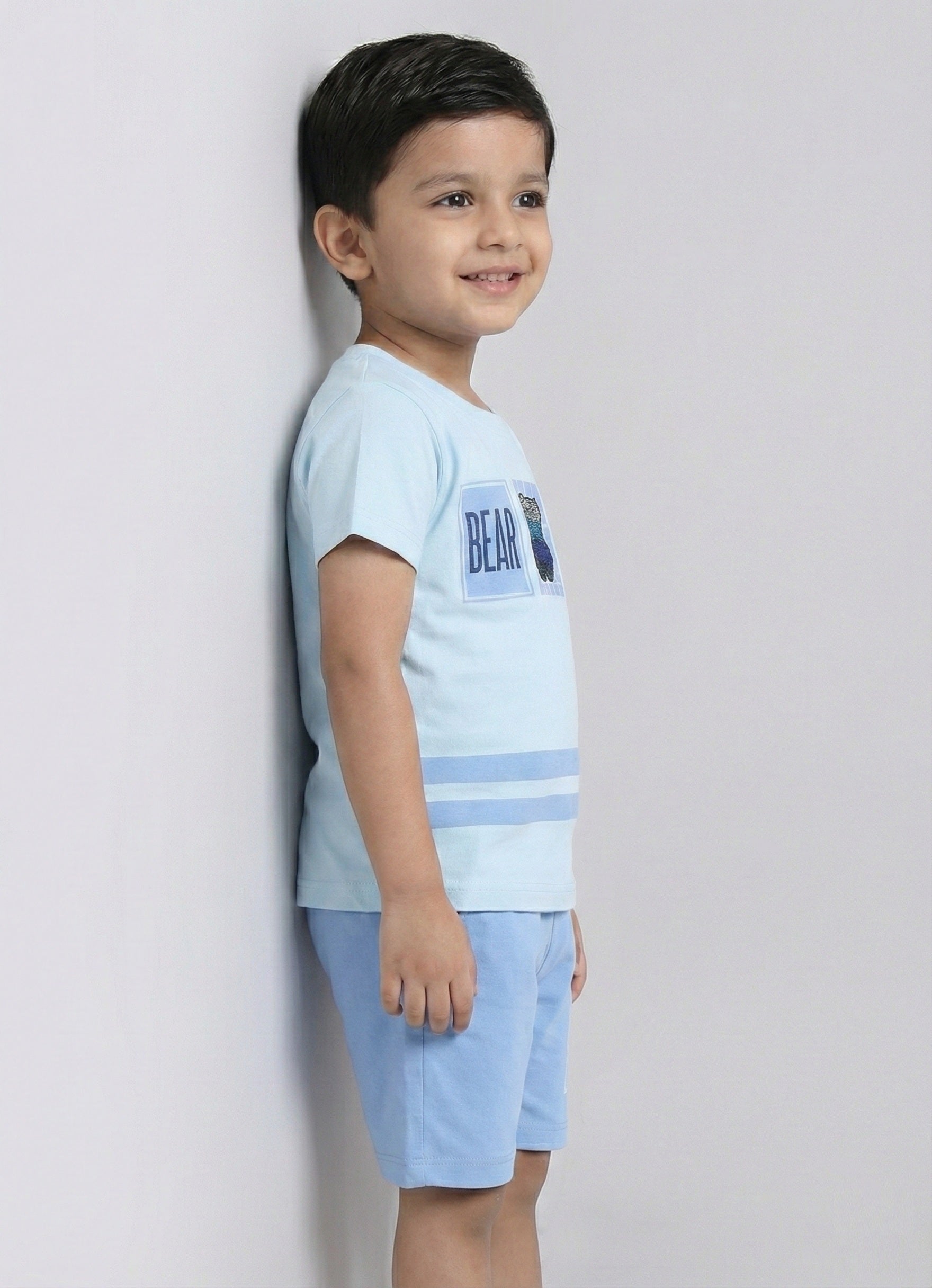 Cute Teddy Pure Cotton Co-Ords Set