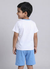 Sea Life Themed Pure Cotton Co-Ords Set