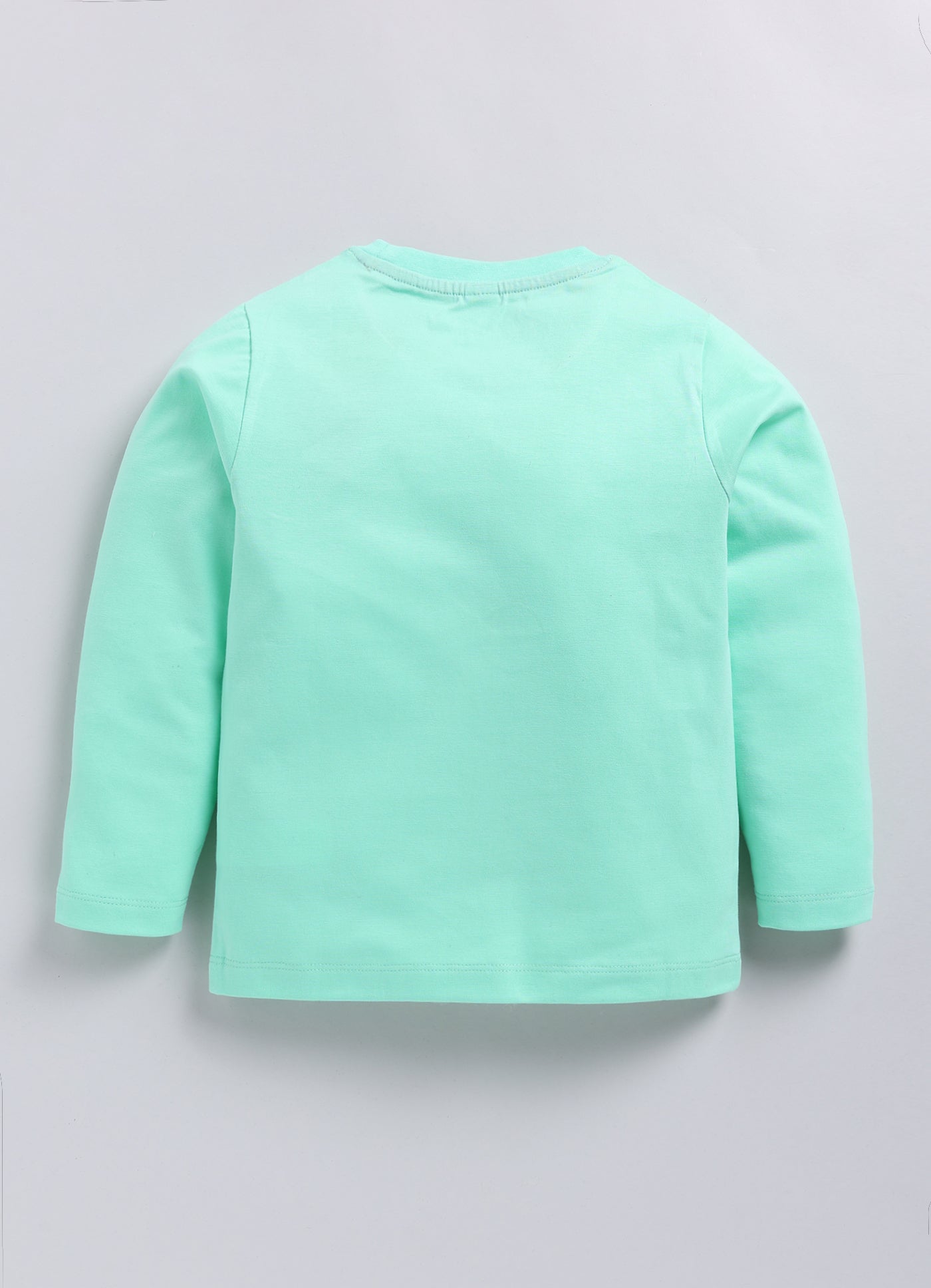 Boys Graphic Print Pure Cotton Regular T Shirt  (Green, Pack of 1)