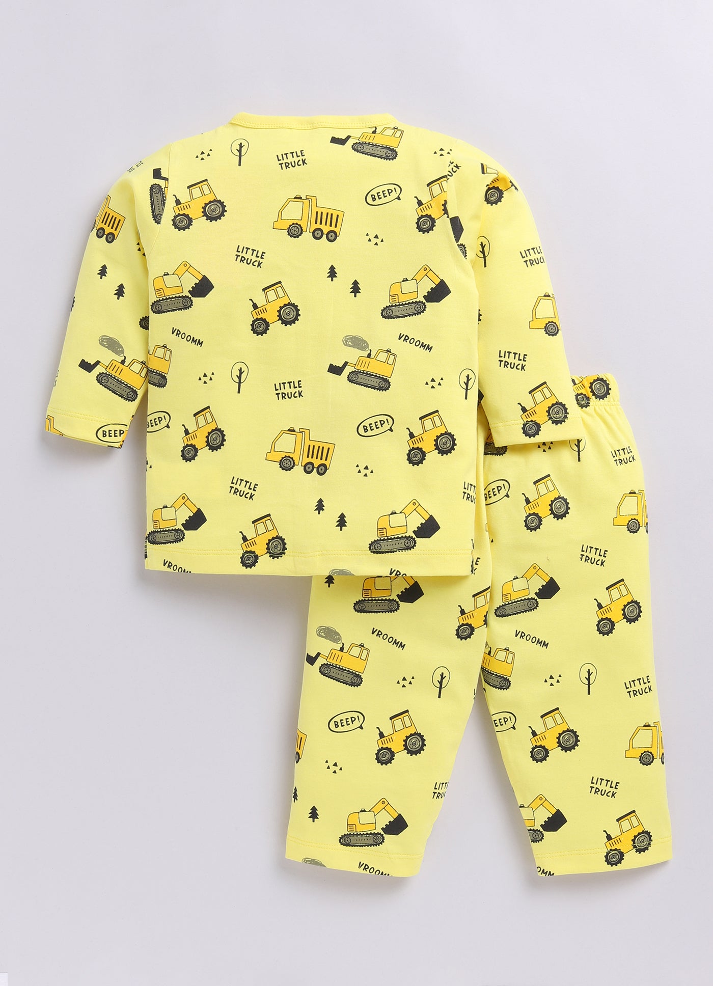 Baby Boys & Baby Girls Casual T-shirt Pyjama  (MULTICOLOR)
