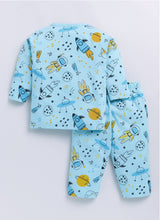 Baby Boys & Baby Girls Casual T-shirt Pyjama  (MULTICOLOR)