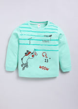 Boys Graphic Print Pure Cotton Regular T Shirt  (Multicolor, Pack of 4)