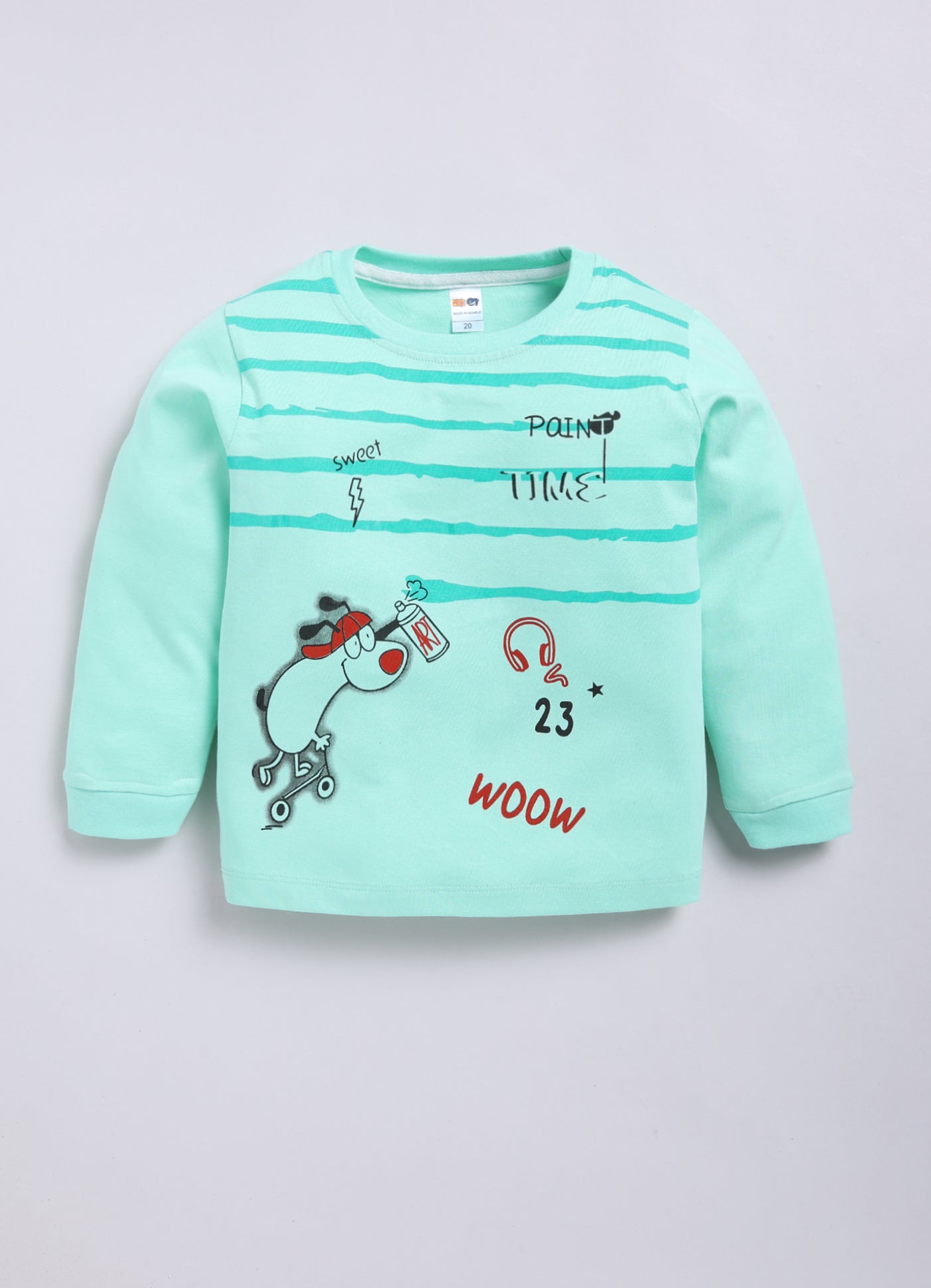 Boys Graphic Print Pure Cotton Regular T Shirt  (Multicolor, Pack of 4)