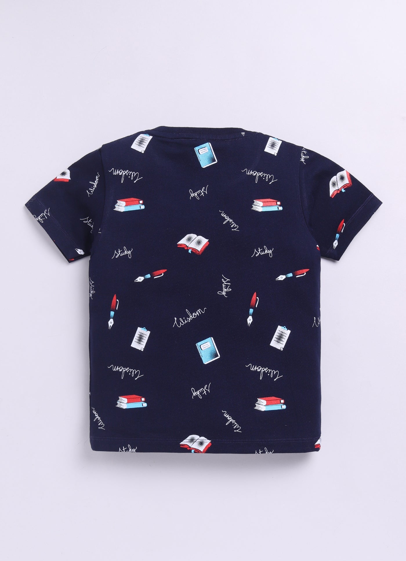 Baby Boys Cartoon Pure Cotton Regular T Shirt  (Multicolor, Pack of 1)