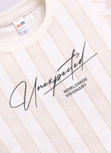 Baby Boys Cartoon Pure Cotton Regular T Shirt  (Beige, Pack of 1)