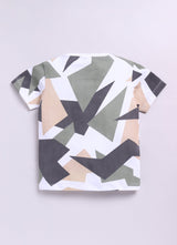 Baby Boys Cartoon Pure Cotton Regular T Shirt  (Multicolor, Pack of 1)