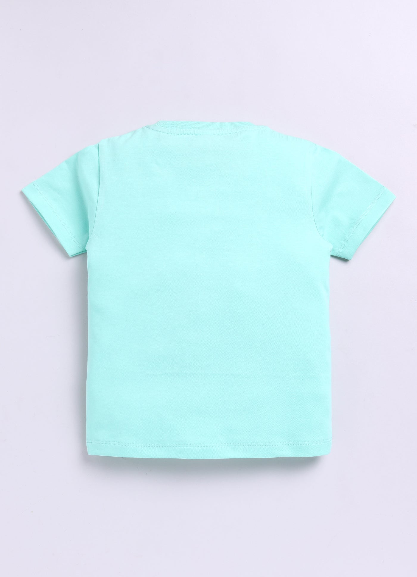 Baby Boys Cartoon Pure Cotton Regular T Shirt  (Blue, Pack of 1)