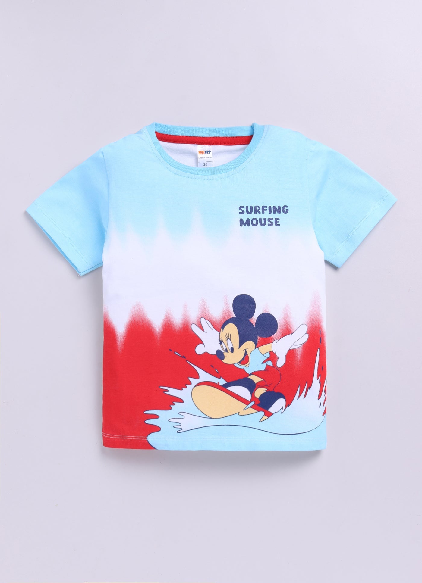 Baby Boys Cartoon Pure Cotton Regular T Shirt  (Multicolor, Pack of 1)