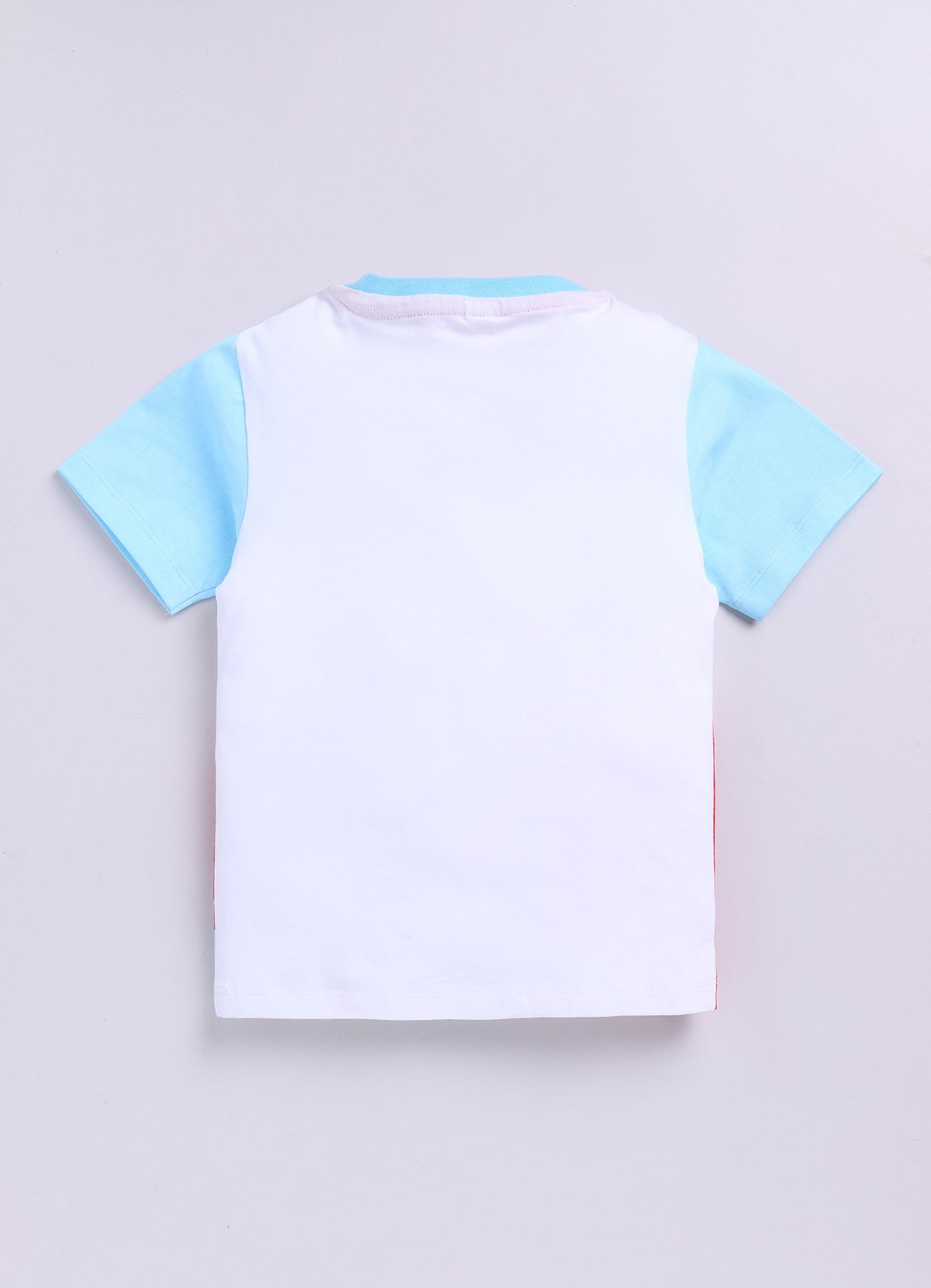 Baby Boys Cartoon Pure Cotton Regular T Shirt  (Multicolor, Pack of 1)