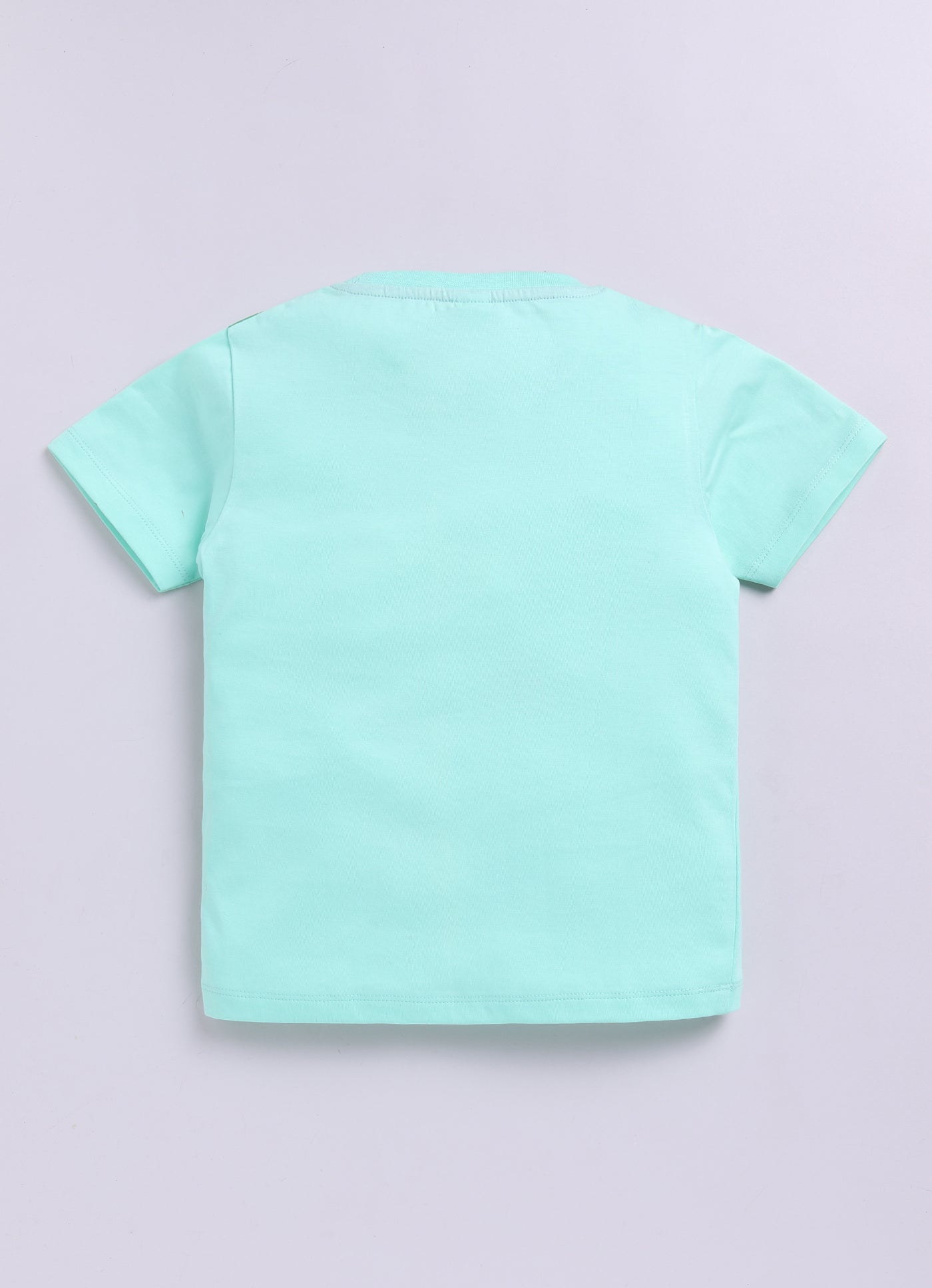 Baby Boys Cartoon Pure Cotton Regular T Shirt  (Green, Pack of 1)