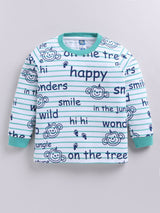 Baby Boys Graphic Print Pure Cotton Regular T Shirt  (Multicolor, Pack of 4)