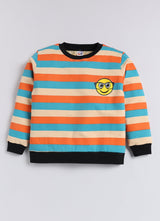 Baby Boys Full Sleeve Graphic Print Sweatshirt