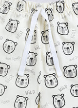 Short For Boys Casual Animal Print Pure Cotton  (Orange, Pack of 1)