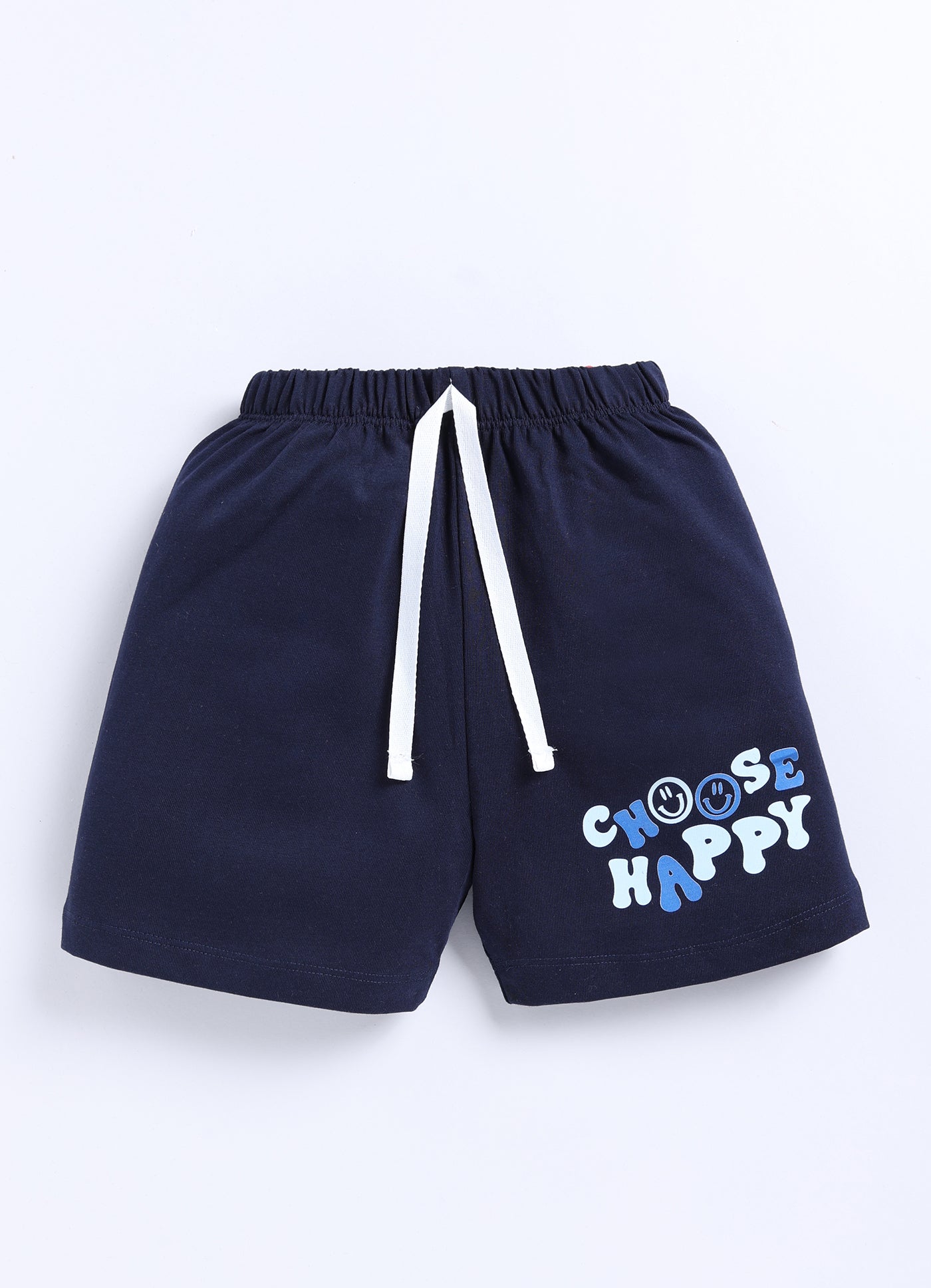 Short For Boys Casual Printed Pure Cotton  (Dark Blue, Pack of 1)