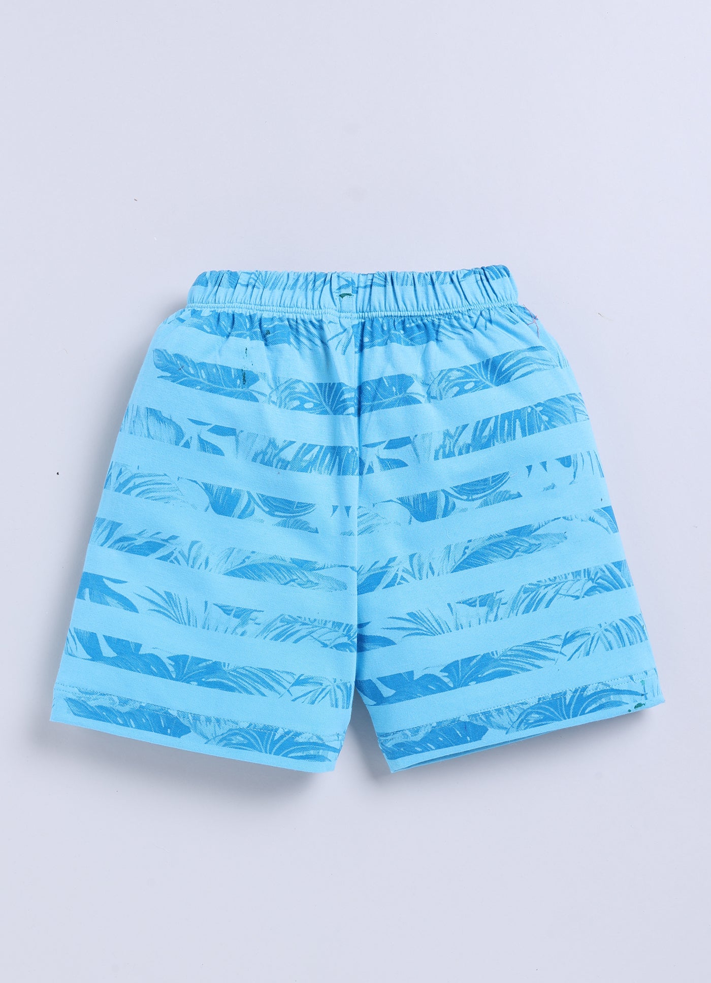 Short For Boys Casual Printed Pure Cotton  (Blue, Pack of 1)