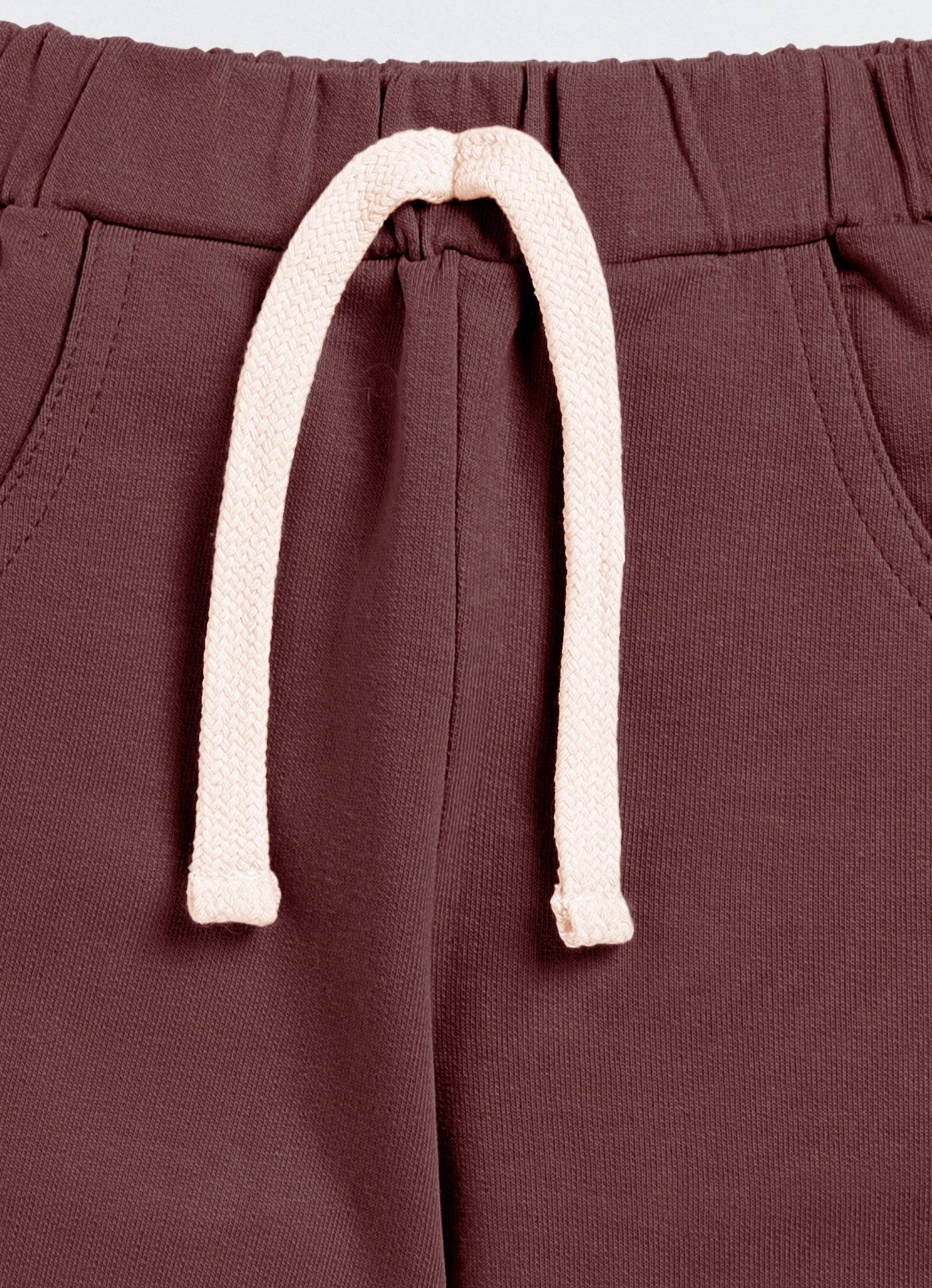 Short For Boys Casual Solid Cotton Blend  (Brown, Pack of 1)