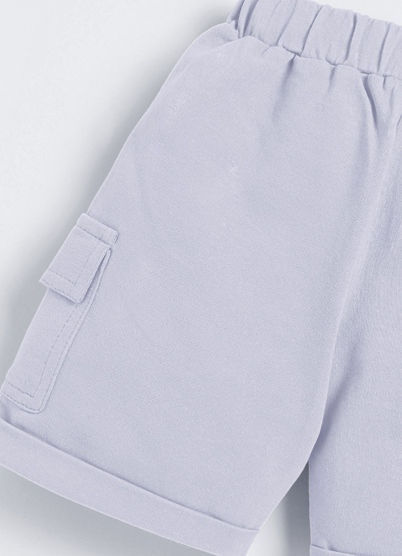 Short For Boys Casual Solid Cotton Blend  (Grey, Pack of 1)