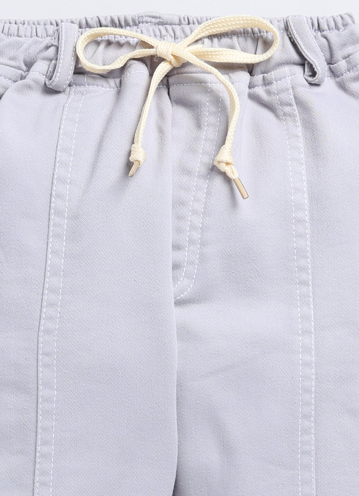 Baby Boys Jogger Fit Mid Rise Grey Jeans