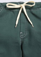 Baby Boys Jogger Fit Mid Rise Dark Green Jeans