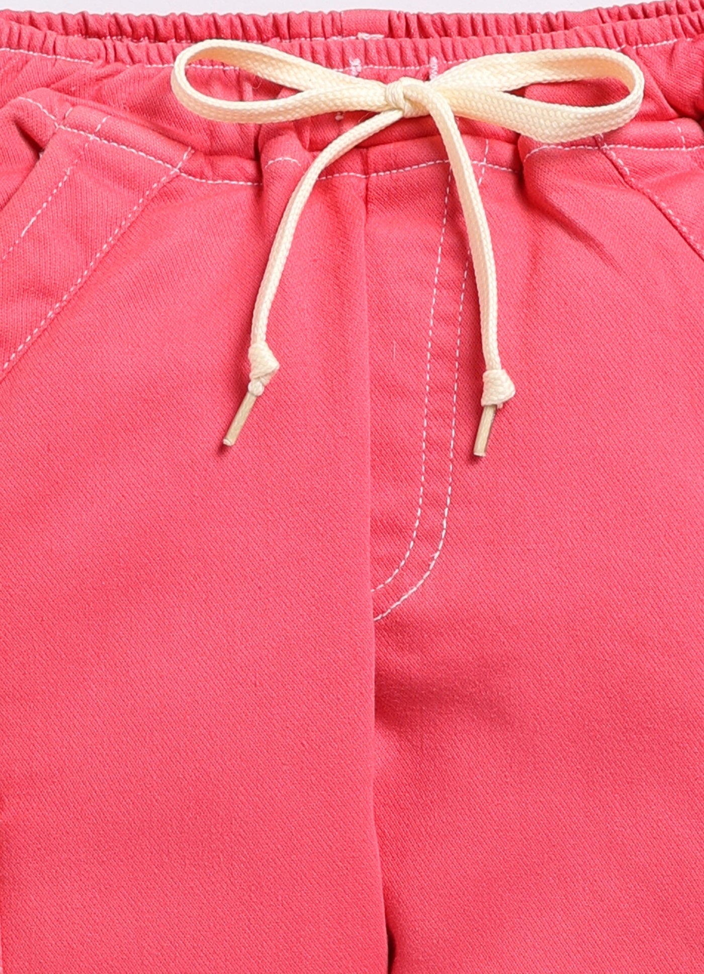 Boys Jogger Fit Mid Rise Red Jeans