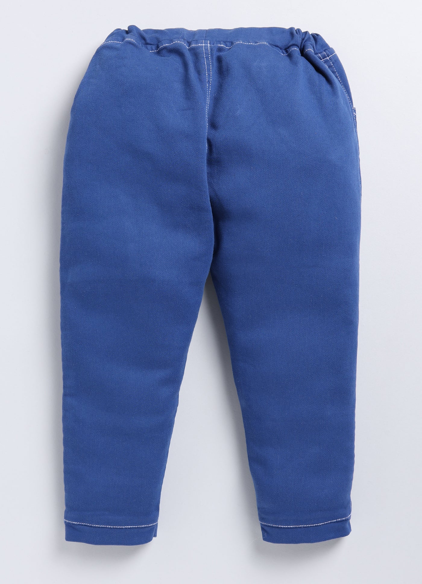 Boys Jogger Fit Mid Rise Blue Jeans