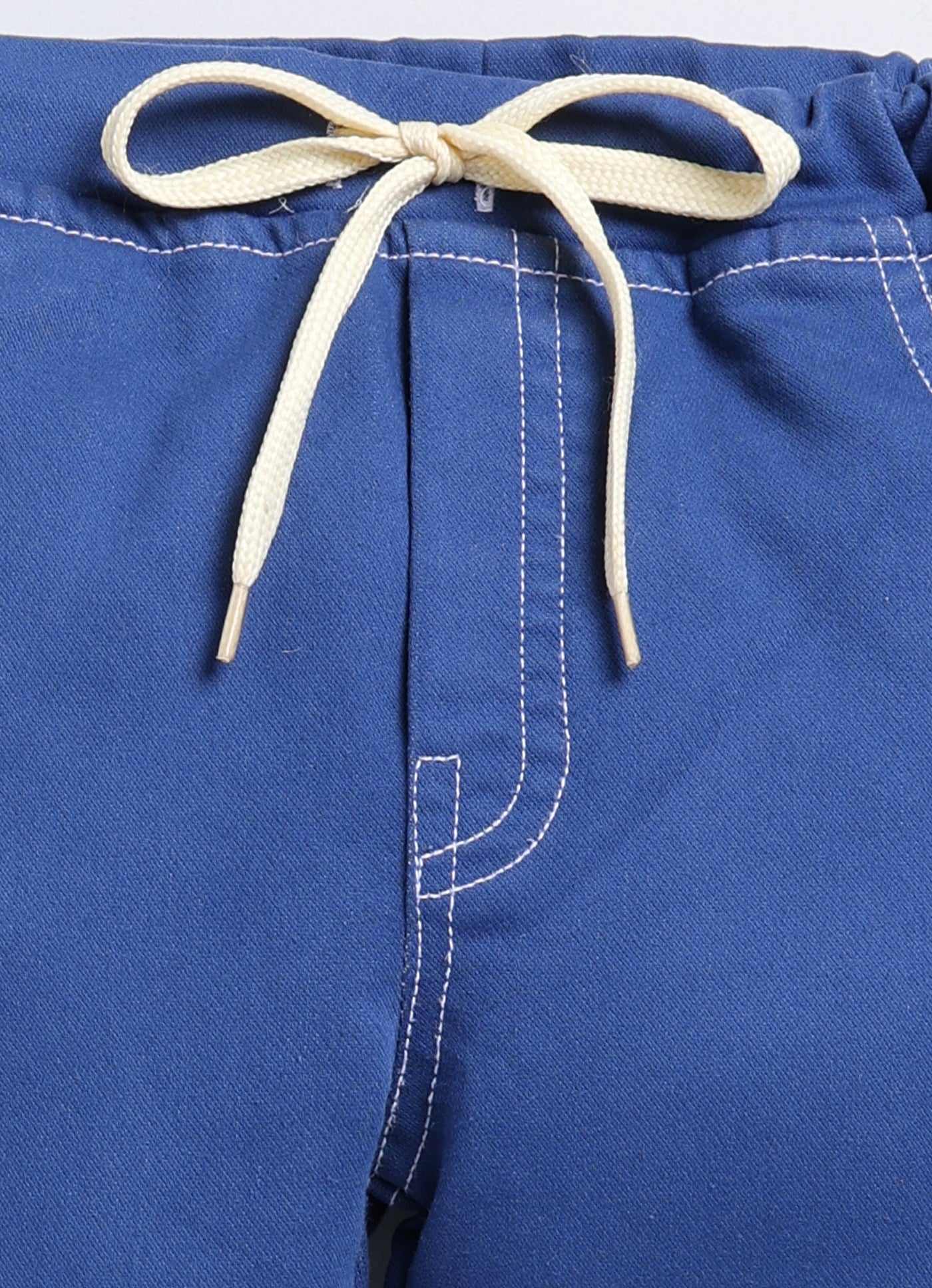 Boys Jogger Fit Mid Rise Blue Jeans