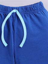Boys Casual T-shirt Shorts  (SKY)
