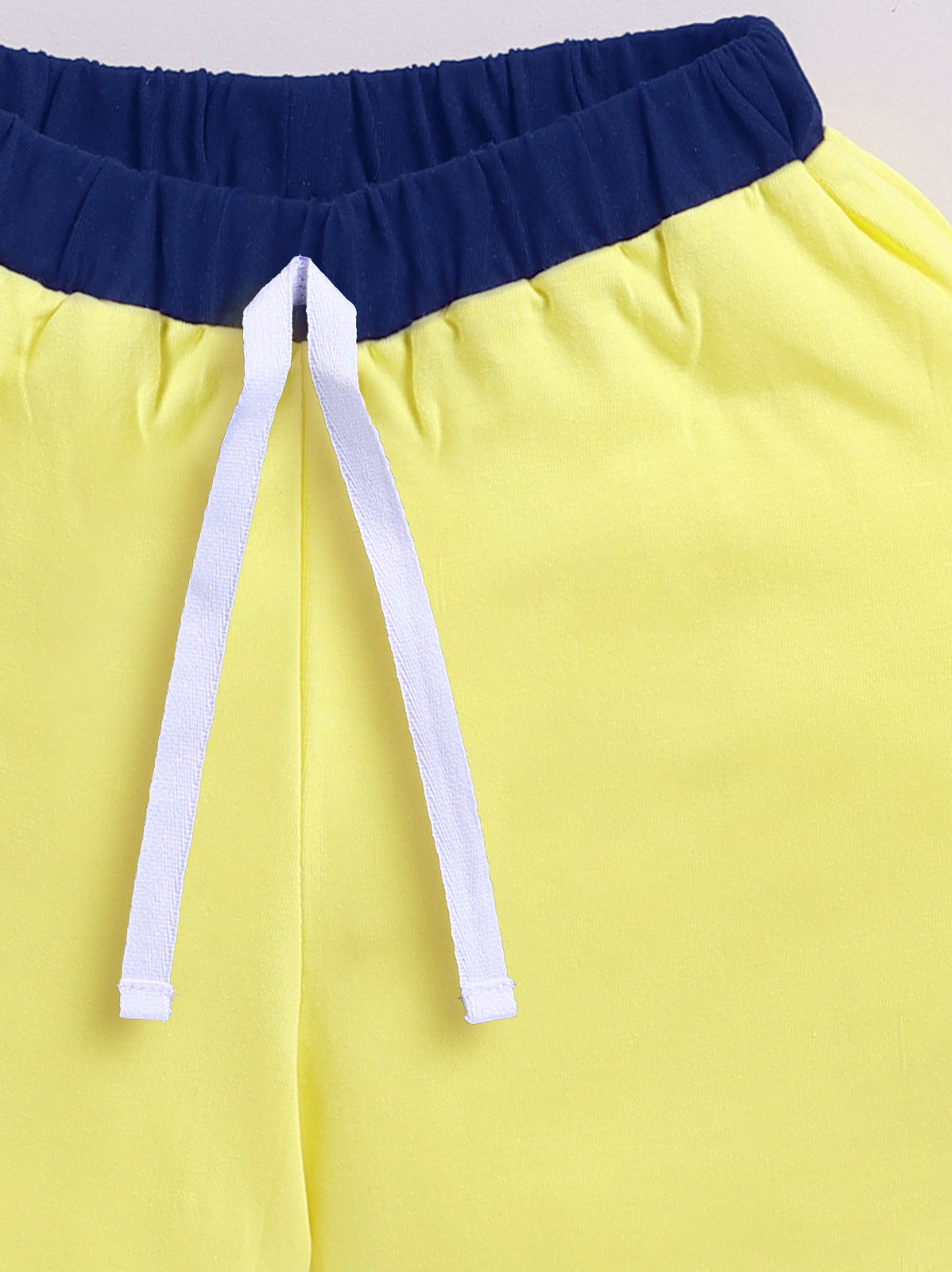 Boys Casual T-shirt Shorts  (YELLOW)