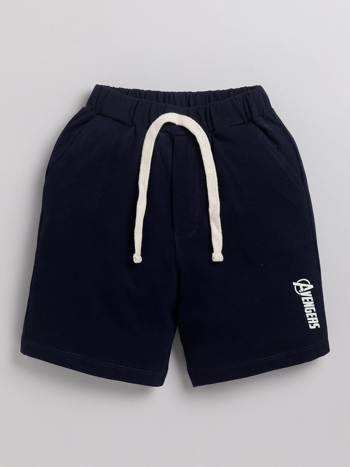Boys Casual T-shirt Shorts  (BLUE)