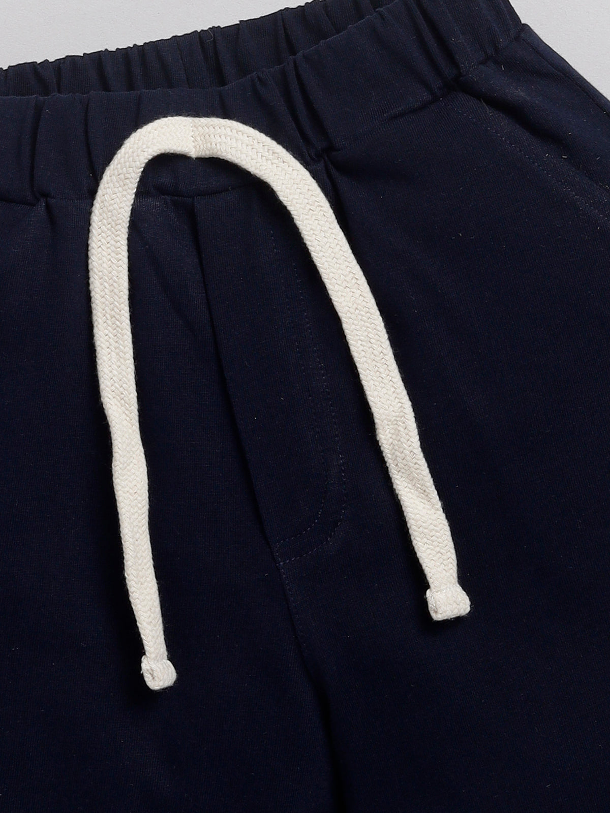 Boys Casual T-shirt Shorts  (BLUE)