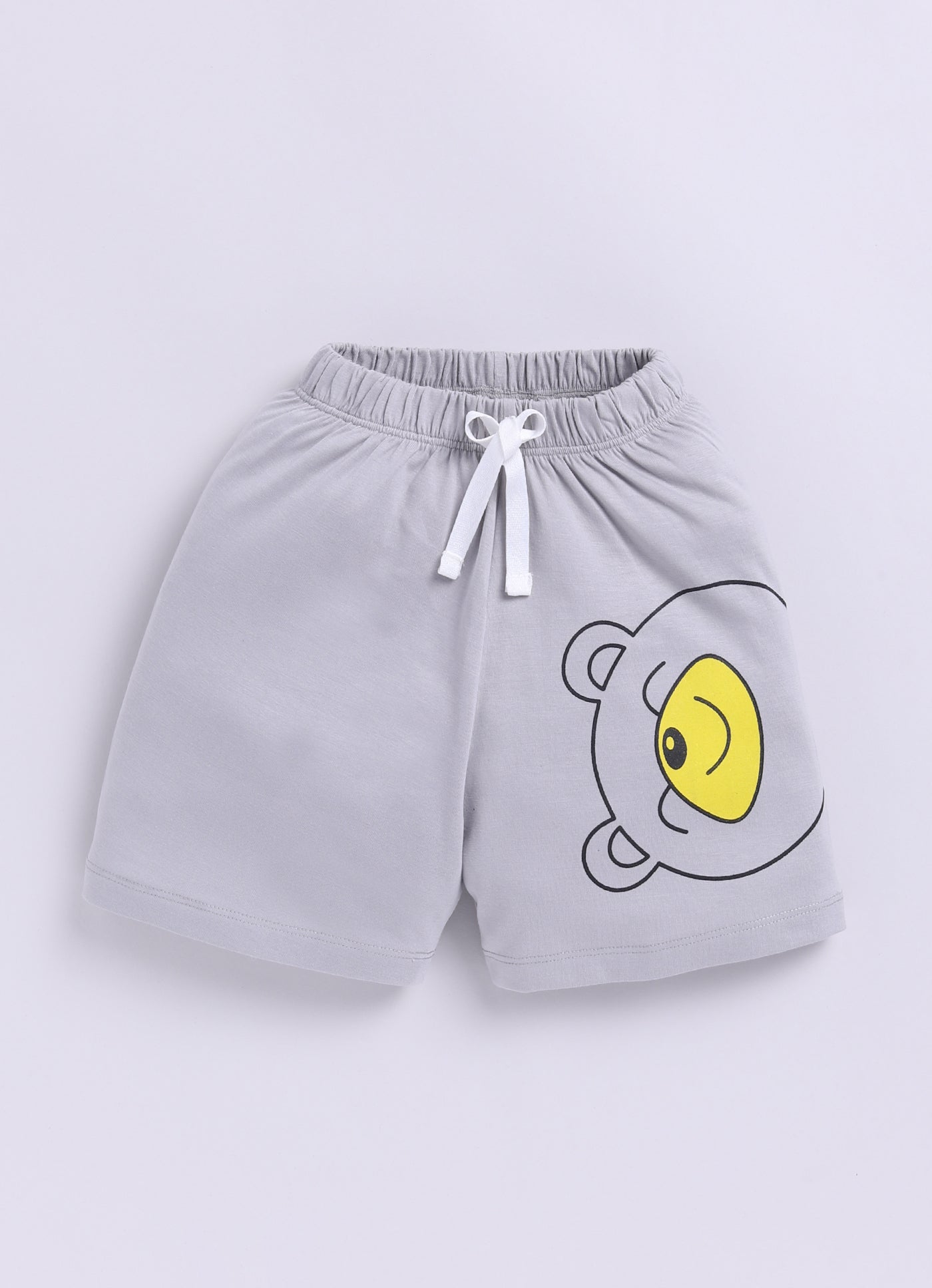 Baby Boys Casual T-shirt Shorts  (YELLOW MELANGE)