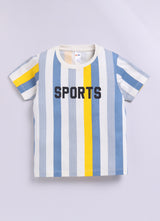 Baby Boys Casual T-shirt Shorts  (MULTI)