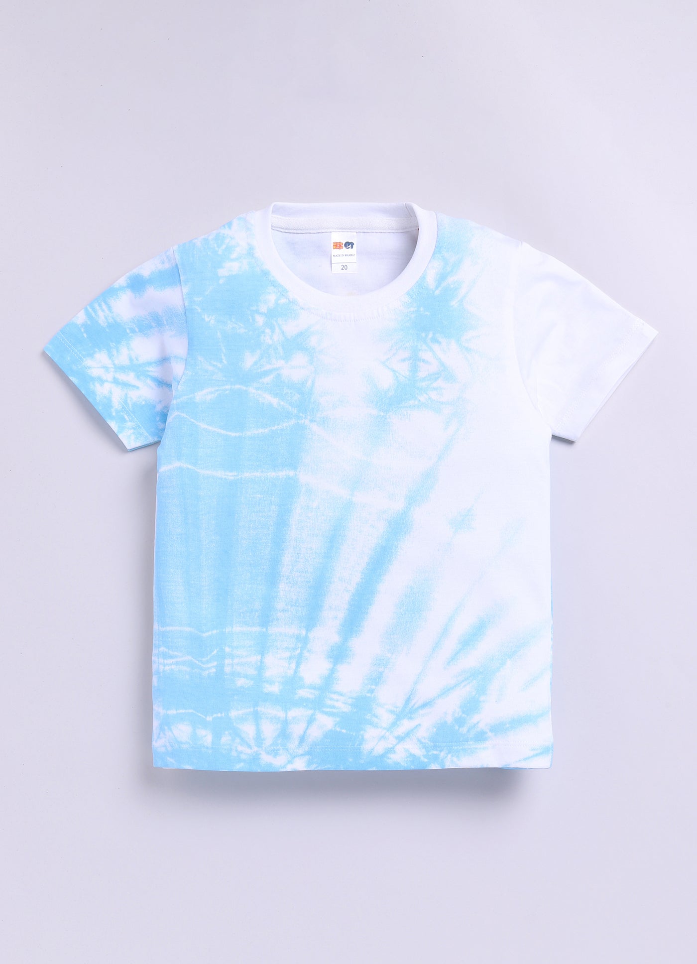 Baby Boys Casual T-shirt Shorts  (SKY YELLOW)