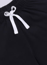 Baby Boys Casual T-shirt Shorts  (YELLOW BLACK)