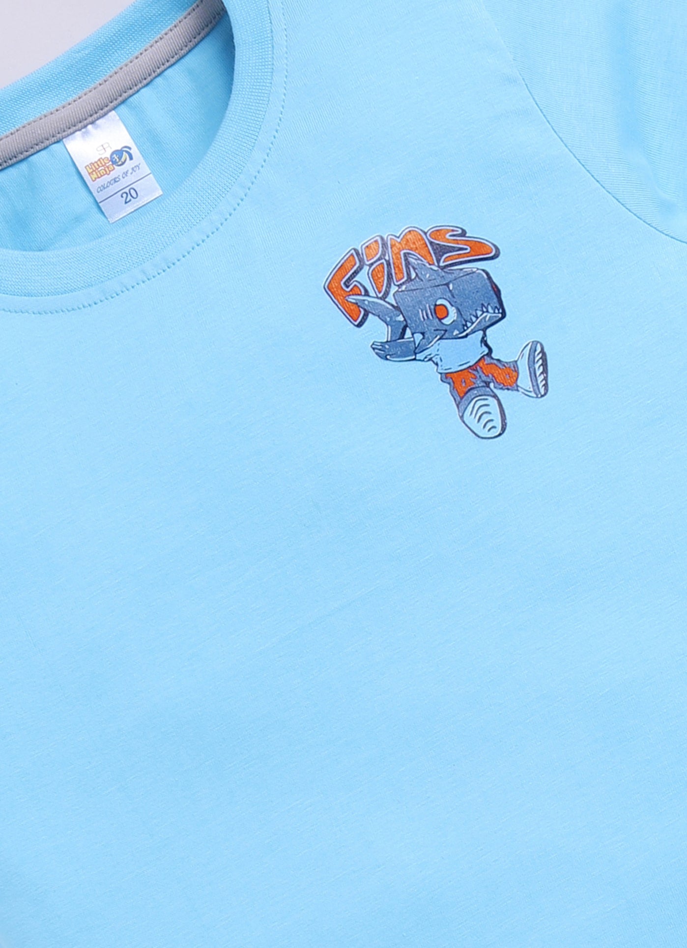 Baby Boys Casual T-shirt Shorts  (SKU BLUE)