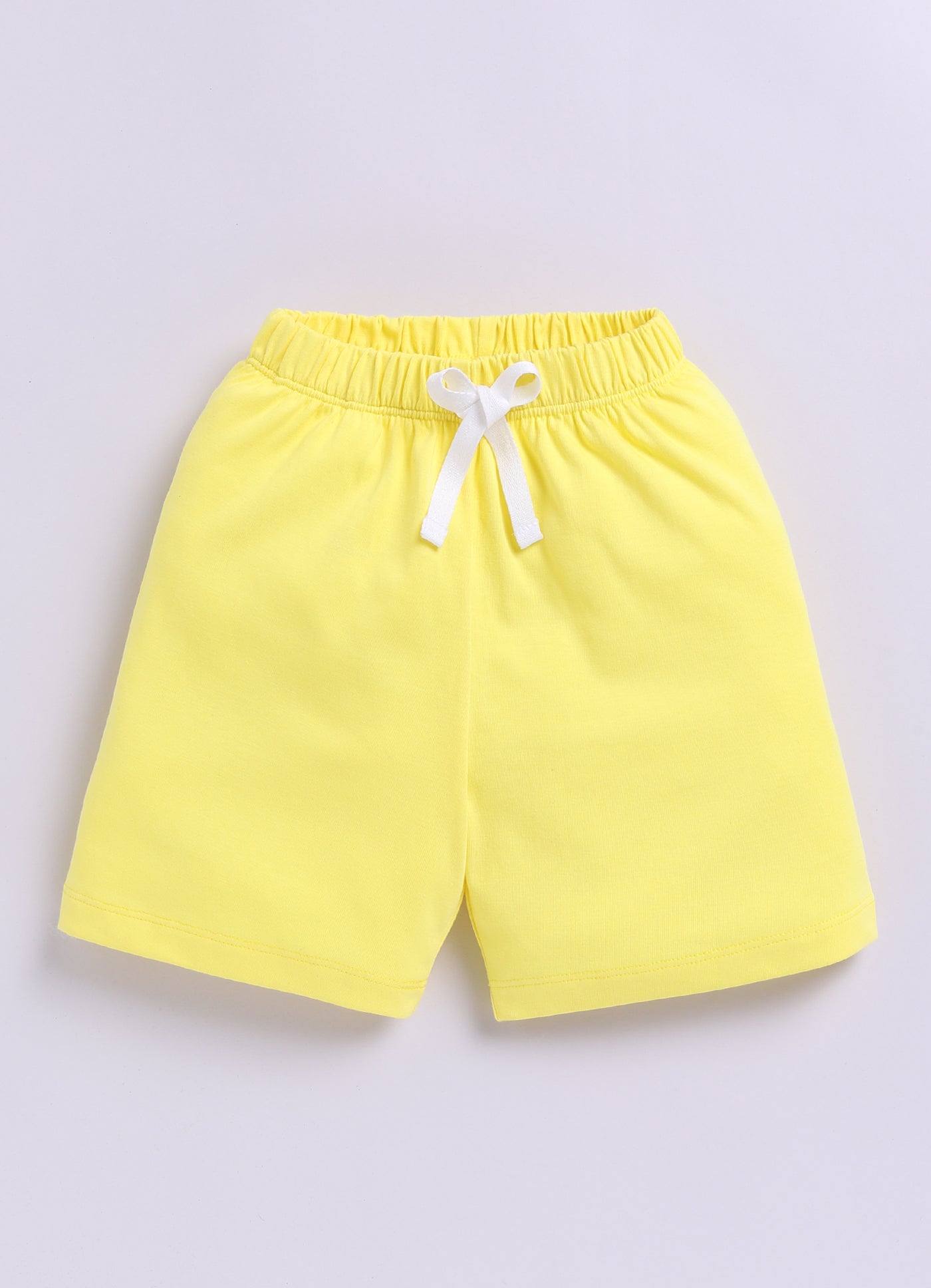 Baby Boys Casual T-shirt Shorts  (YELLOW)