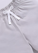 Baby Boys Casual T-shirt Shorts  (GREY)