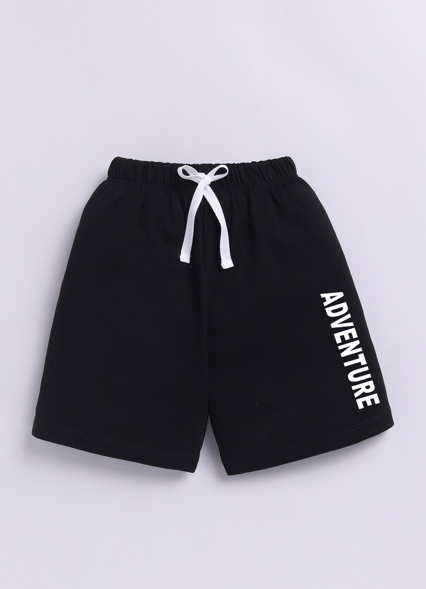 Baby Boys Casual T-shirt Shorts  (YELLOW WHITE)