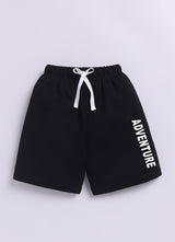 Baby Boys Casual T-shirt Shorts  (YELLOW WHITE)