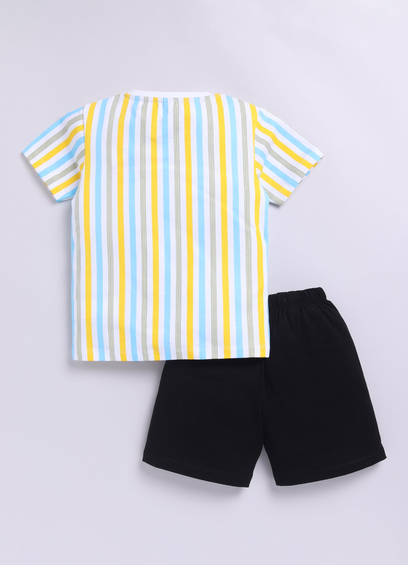 Baby Boys Casual T-shirt Shorts  (MULTI)